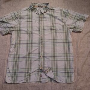 The North Face Button Up Short Sleeve Shirt Men's Size XL